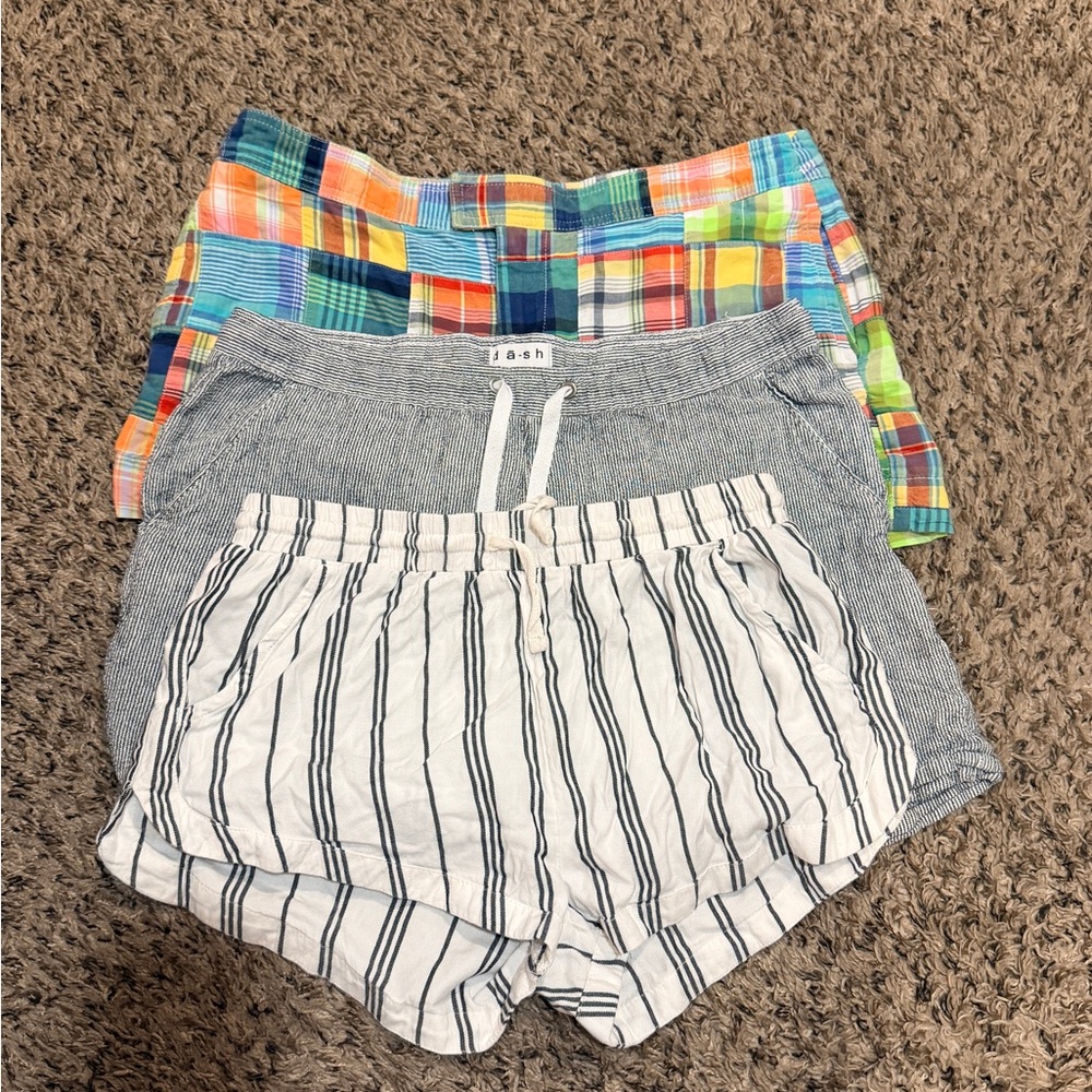 Summer Shorts Lot of 3 Size Medium DA-SH, the Gap, Billabong Linen light weight